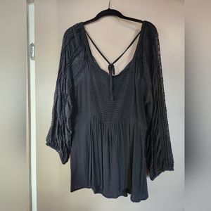Torrid peplum blouse